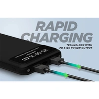 Intex Strong Rhino PD QC 10K Poly Power Bank - Blue - Blue