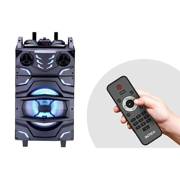Intex T-300 TUFB (Dual) 60W v5.1 Trolley Speaker