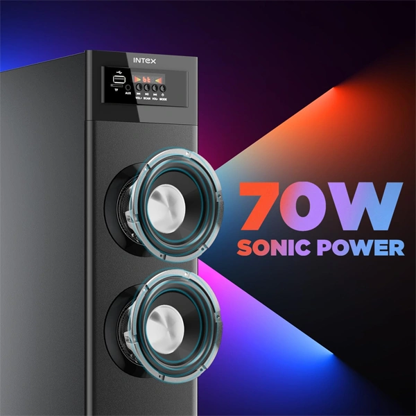 Intex Thunder 700 (S) 70W Tower Speaker