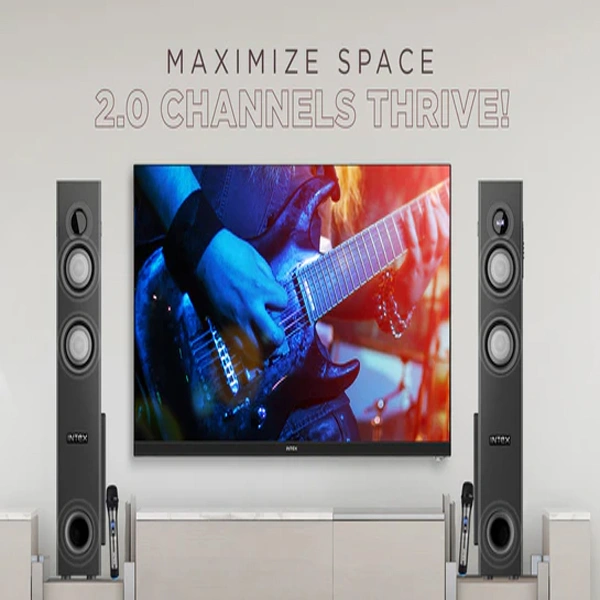Intex Titan 1500 (D) | TW 13503 FMUB 2.0 Tower Speaker (150W)