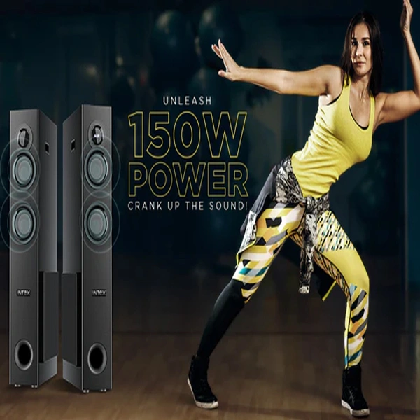Intex Titan 1500 (D) | TW 13503 FMUB 2.0 Tower Speaker (150W)
