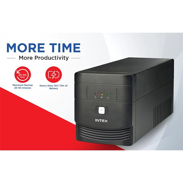 Intex Ups Gamma 1000 (UPS with 1000VA / 600W Capacity)