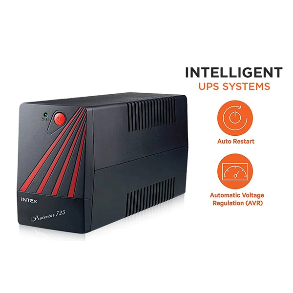 Intex UPS Protector 725 (UPS with 600VA / 360W Capacity )