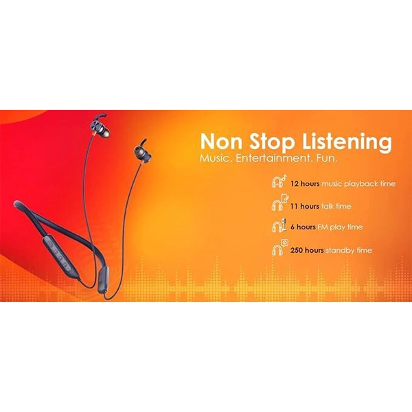Itel EarPop N53F Neckband with10.4mm Driver