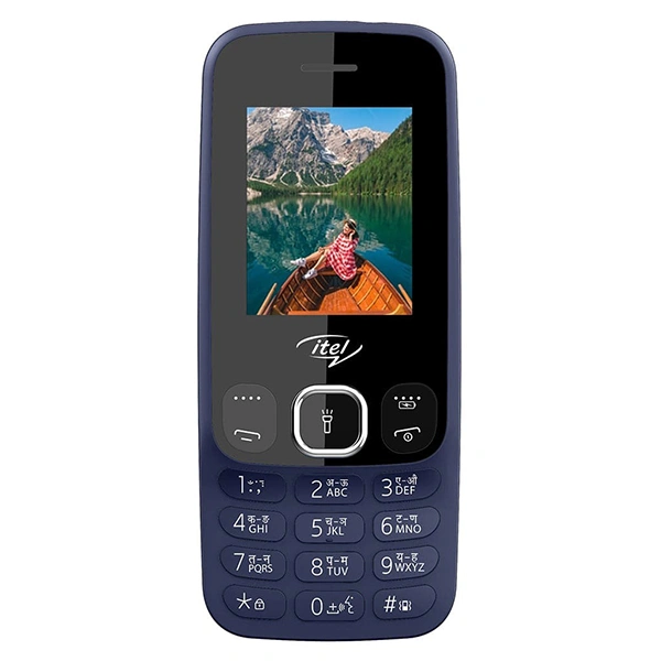 Itel it2175 1200 mAh battery Expandable Storage Upto 32GB - Deep Blue - Deep Blue