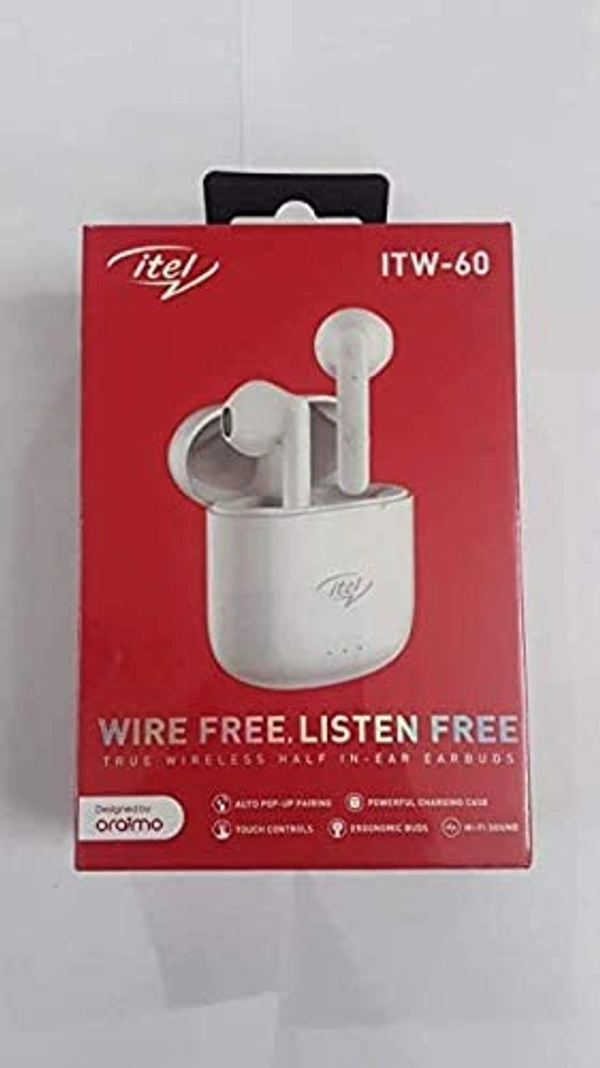 Itel ITW-60 Truly Wireless Bluetooth Earbuds