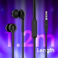 Itel K9 Wired Earphone with in-line Mic - White - White