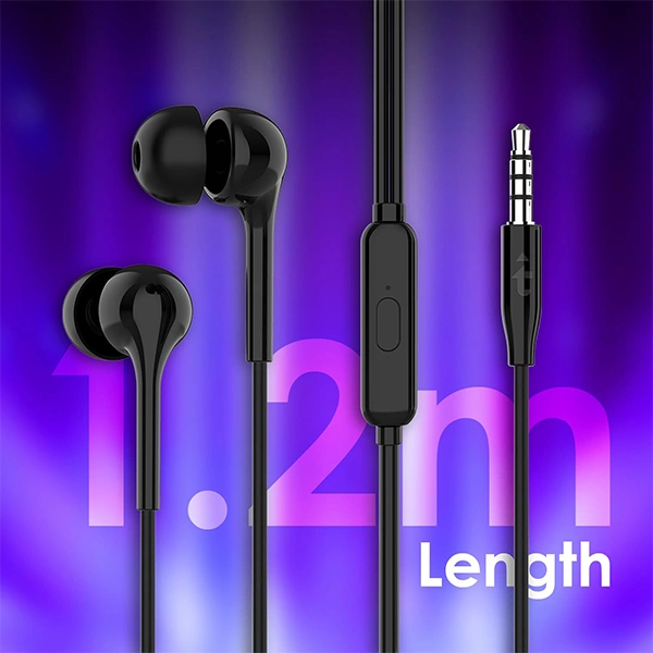 Itel K9 Wired Earphone with in-line Mic - White - White