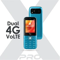 Itel Magic X Pro 4G (2500mAh Big Battery, Expandable Storage Upto 64GB) - Blue - Blue