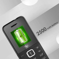 Itel Power 110 Neo (2500 mAh battery, Expandable Storage Upto 32GB) - Grey - Grey