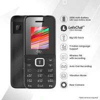 Itel Power 110 Neo (2500 mAh battery, Expandable Storage Upto 32GB) - Grey - Grey