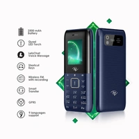 Itel Power 200 2500 mAh battery Expandable Storage Upto 32GB - Deep Blue - Deep Blue