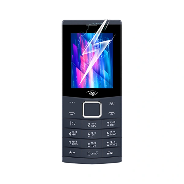 Itel Power 430 2.4 QVGA Display Feature Phone - Blue - Blue