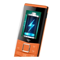 Itel Power 430 2.4 QVGA Display Feature Phone - Orange - Orange