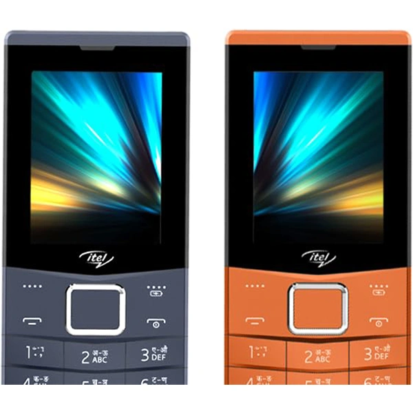 Itel Power 430 2.4 QVGA Display Feature Phone - Orange - Orange