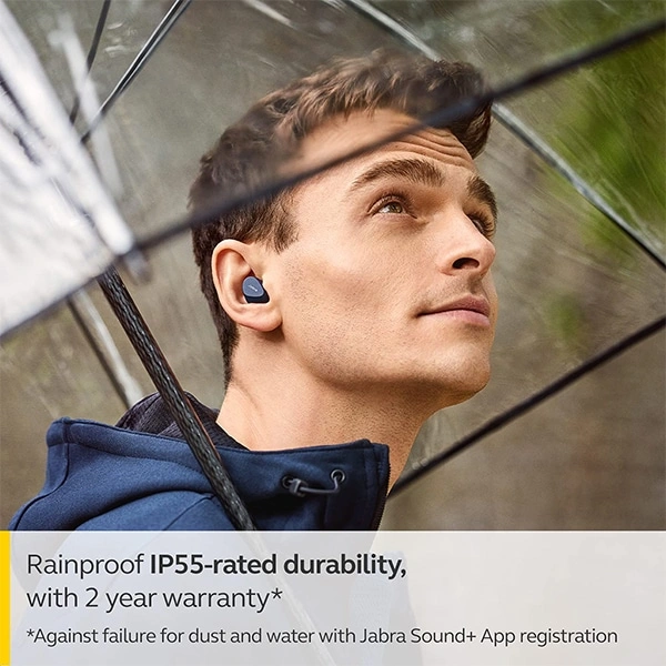Jabra Elite 2 in Ear True Wireless Earbuds - Navy - Navy