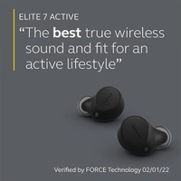 Jabra Elite 7 Active Wireless with ANC Earbuds - Black - Black
