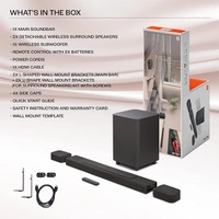 JBL Bar 1000 Pro, 11.1 (7.1.4) Channel Truly Wireless Soundbar