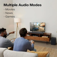 JBL Bar 2.1 Deep Bass (MK2) Soundbar with 6.5” Down-Firing Wireless Subwoofer - Black, Blue, Green
