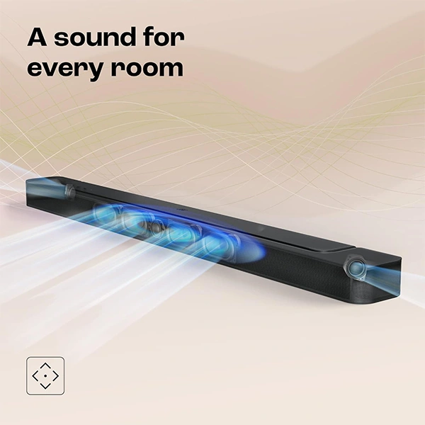 JBL Bar 500 Pro 5.1 Channel Dolby Atmos Soundbar with Wireless Subwoofer - Black, Blue, Green