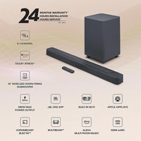 JBL Bar 500 Pro 5.1 Channel Dolby Atmos Soundbar with Wireless Subwoofer - Black, Blue, Green