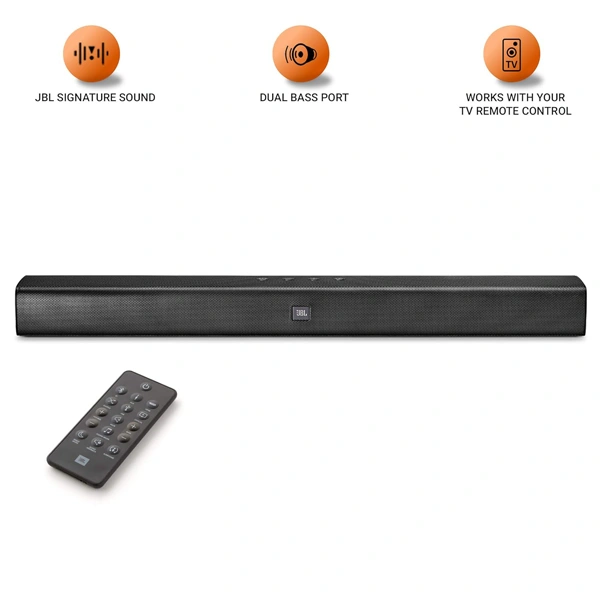 JBL Bar Studio 30W Wireless Soundbar With JBL Surround (Pair)