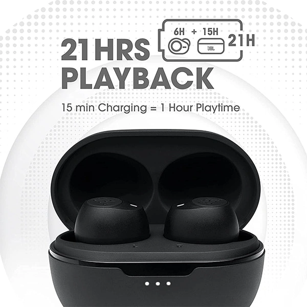 JBL C115 True Wireless in Ear Earbuds with Mic