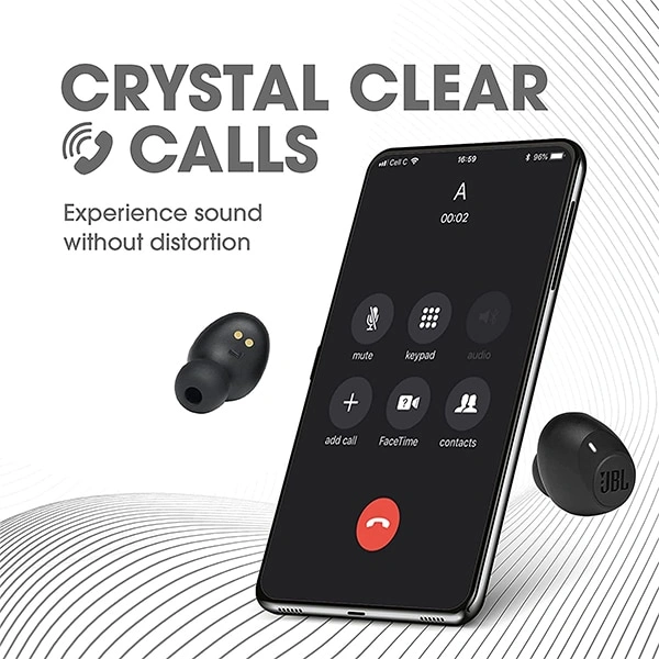JBL C115 True Wireless in Ear Earbuds with Mic