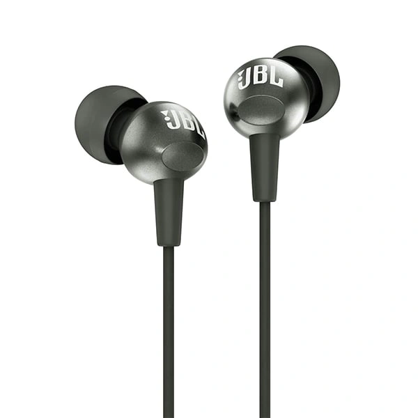 JBL C200SI Premium in Ear Wired Earphones - Gun Metal - Gun Metal