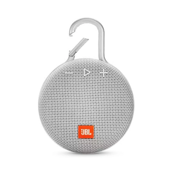 JBL Clip 3 Portable Bluetooth Speaker - Silver - Silver