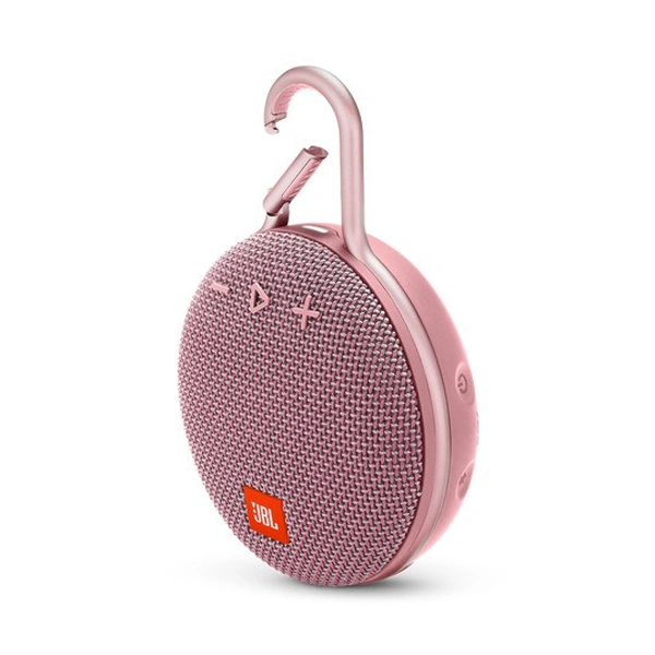 JBL Clip 3 Portable Bluetooth Speaker - Pink - Pink