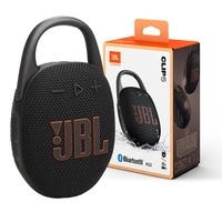 JBL Clip 5 Portable Bluetooth Speaker - Red - Red