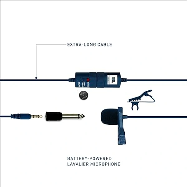 JBL Commercial CSLM20B Microphone - Blue - Blue