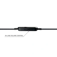 JBL Commercial UH20 USB Headset with Cardioid Microphone for Online Classes, Conference Calls, Video Calls