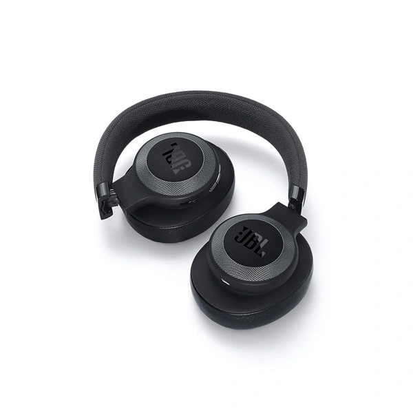 JBL E65BTNC Active Noise Cancelling Headphones - Black - Black