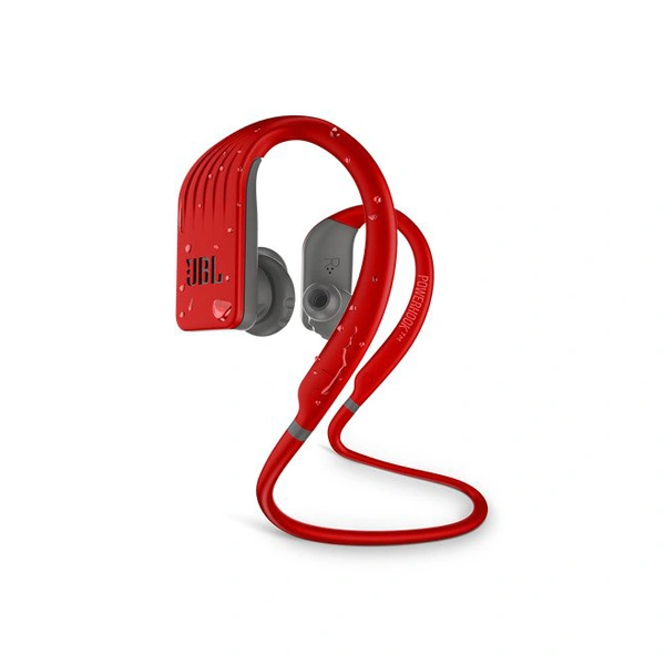 JBL Endurance Jump Bluetooth Wireless In Ear Earphones with Mic - Red - Red