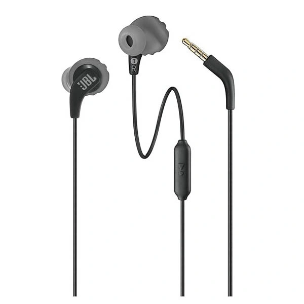 JBL Endurance Run 2 Sports In Ear Wired Earphones with Mic - Blue - Blue