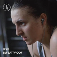 JBL Endurance Run 2 Sports In Ear Wired Earphones with Mic - Blue - Blue