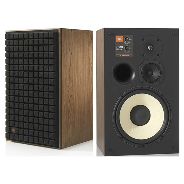 JBL Synthesis JBL L100 Classic 3Way Bookshelf Speaker - Blue Grille - Blue Grille