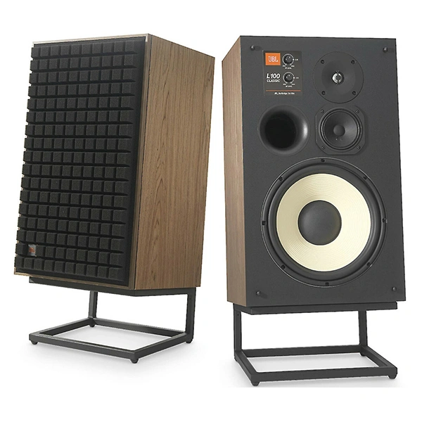 JBL Synthesis JBL L100 Classic 3Way Bookshelf Speaker - Blue Grille - Blue Grille