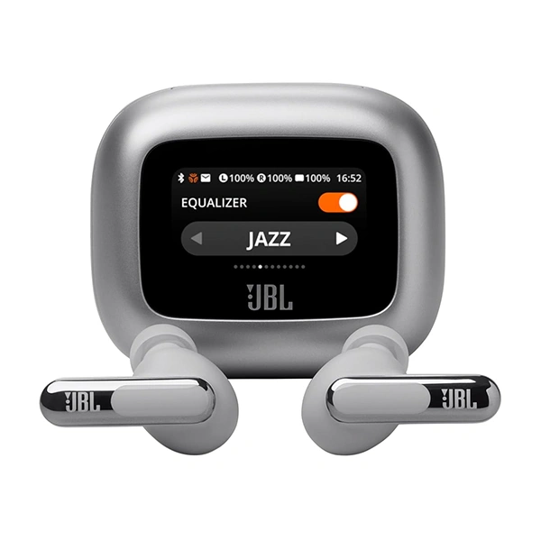 JBL Live Beam 3 True Wireless Earbuds - Silver - Silver
