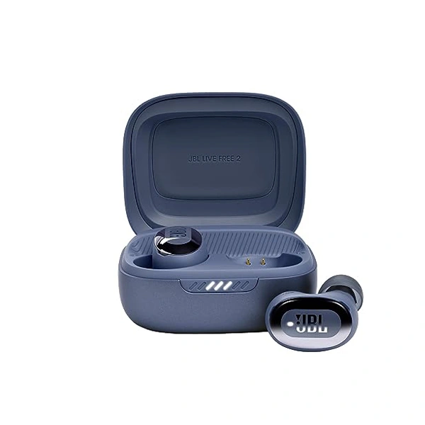 JBL Live Free 2 True ANC Wireless in Ear Earbuds - Blue - Blue