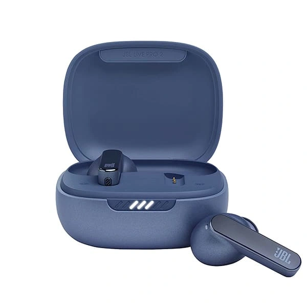 JBL Live Pro 2 TWS Noise Cancellation Earbuds - Blue - Blue
