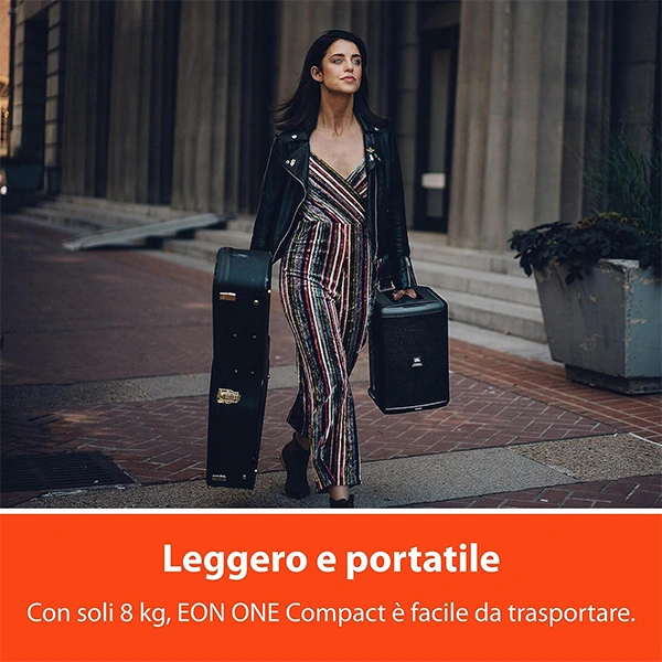 JBL Professional EON ONE Compact - All-in-One Battery-Powered Portable PA with Professional-Grade Mixer