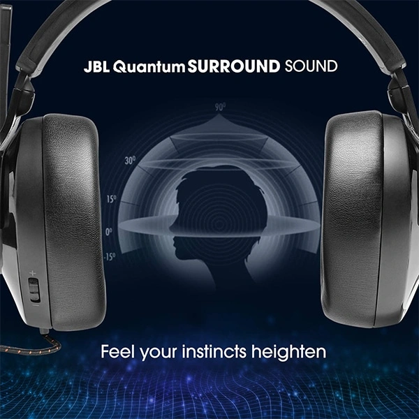 JBL Quantum 300 Wired Headphone with Mic