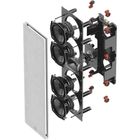 JBL Studio 6 Theater In-Wall Speaker With Quad 5.25" PolyPlas Woofers