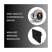 JBL Studio 610 5.25-inch, 2-way On-wall Loudspeaker (Pair) - Brown