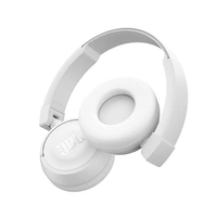 JBL T450BT by Harman Extra Bass Wireless On-Ear Headphones - Black - Black