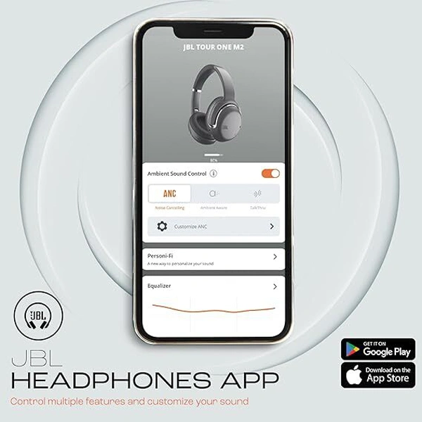 JBL Tour One M2 Adaptive Noise Cancelling Over-Ear Headphones