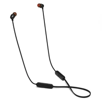JBL Tune 115BT Bluetooth Earphones with Mic - White - White